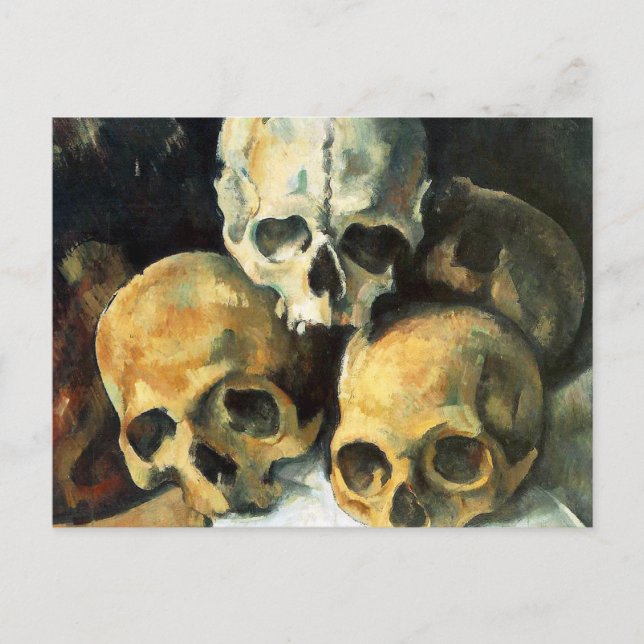 Cartão Postal Cartão-postal Cezanne Pirâmide de Skulls (Frente)