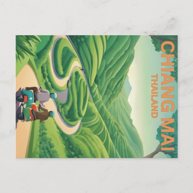 Cartão Postal Cartão-postal Chiang Mai (Frente)