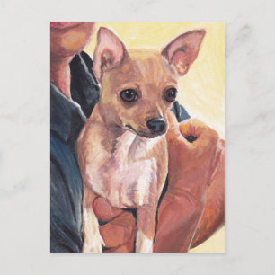 Cartão Postal Cartão-postal Chihuahua Dog Art