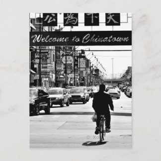 Cartão Postal Cartão-postal Chinatown de Chicago