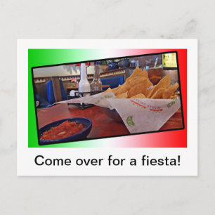 Cartão Postal Cartão-postal - Chips e Salsa