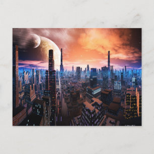 Cartão Postal Cartão-postal 'Cidade Nunca Dorme'