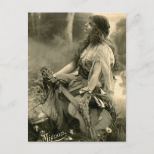 Cartão Postal Cartão-postal cigano vitoriano