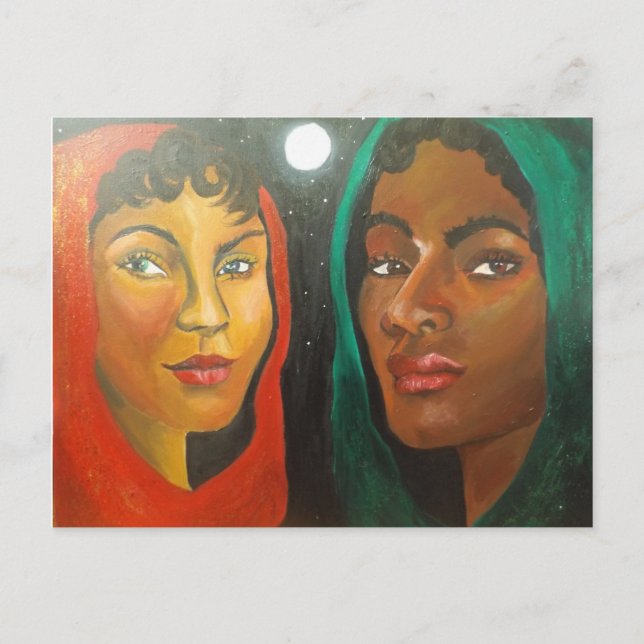 Cartão Postal Cartão-postal circular (Frente)