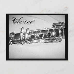 Cartão Postal Cartão-postal Clarinet