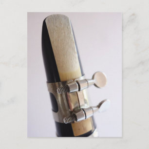 Cartão Postal Cartão-postal Clarinet Reed