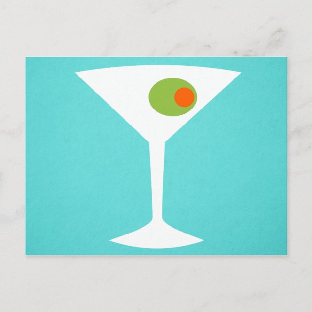 Cartão Postal Cartão-postal Clássico Martini (Frente)