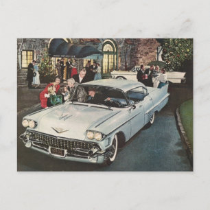 Cartão Postal Cartão-postal clássico para automóvel