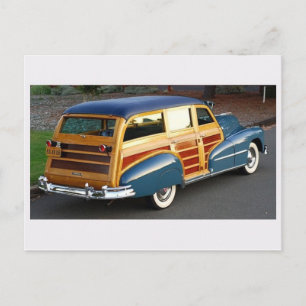 Cartão Postal Cartão-postal clássico para automóvel