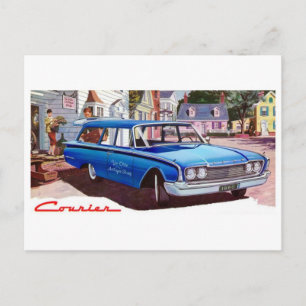 Cartão Postal Cartão-postal clássico para automóvel