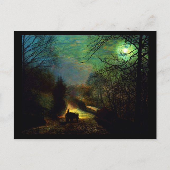 Cartão Postal Cartão-postal clássico/Vintage-Grimshaw 18 (Frente)