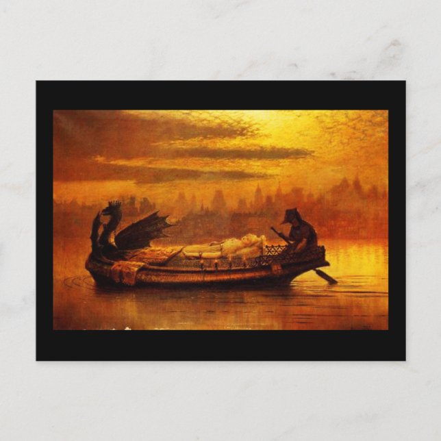 Cartão Postal Cartão-postal clássico/Vintage-Grimshaw 5 (Frente)