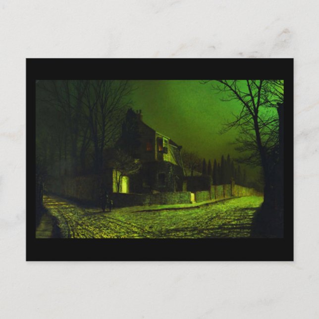 Cartão Postal Cartão-postal clássico/Vintage-Grimshaw 8 (Frente)