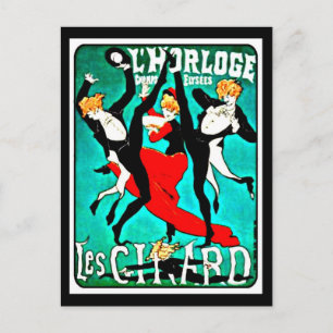 Cartão Postal Cartão-postal clássico/Vintage-Jules Chéret 24