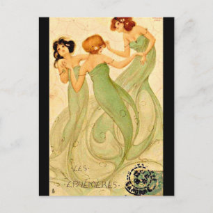 Cartão Postal Cartão-postal clássico/Vintage-Raphael Kirchner 