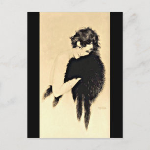 Cartão Postal Cartão-postal clássico/Vintage-Raphael Kirchner 