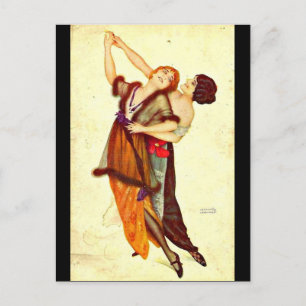 Cartão Postal Cartão-postal clássico/Vintage-Raphael Kirchner 