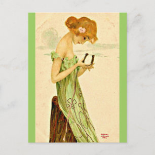 Cartão Postal Cartão-postal clássico/Vintage-Raphael Kirchner 13