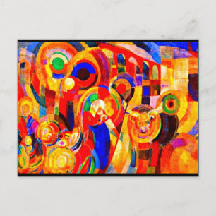 Cartão Postal Cartão-postal clássico/Vintage-Robert Delaunay 6