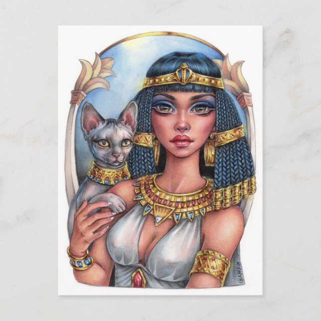 Cartão Postal Cartão-postal Cleo (Frente)