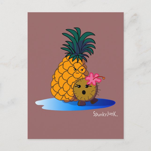 Cartão Postal Cartão-postal Coco e Badapple (Frente)