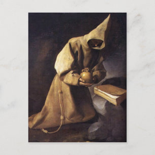 Cartão Postal Cartão-postal com a pintura de Francisco de Zurba