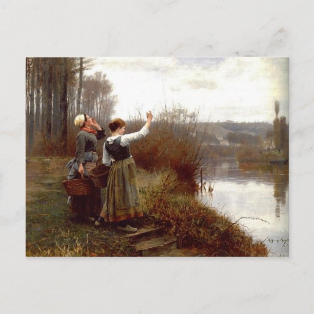 Cartão Postal Cartão-Postal Com A Pintura Knight De Daniel Ridgw (Frente)