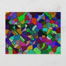 Cartão Postal Cartão-postal com Azulejo inclinado em vidro