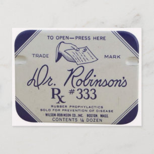 Cartão Postal Cartão-postal com caixa de entrada