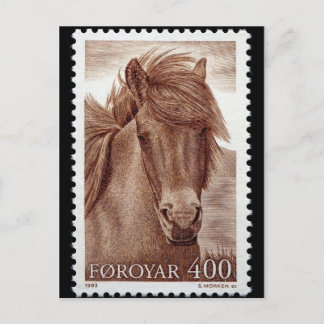 Cartão Postal Cartão-postal com carimbo gravado na Vintage