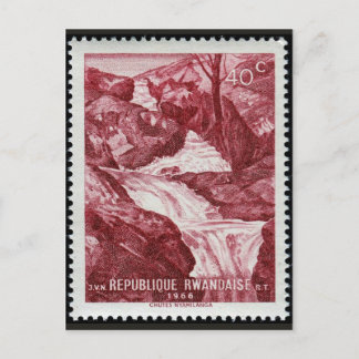 Cartão Postal Cartão-postal com carimbo gravado na Vintage