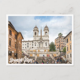 Cartão Postal Cartão-postal com fotos em espanhol Roma Itália