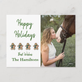 Cartão Postal Cartão-postal com Gingerbreads