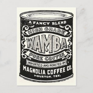 Cartão Postal Cartão-postal com gráfico de safra