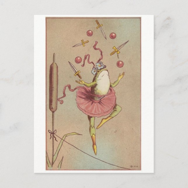 Cartão Postal Cartão-postal com gráfico de safra (Frente)