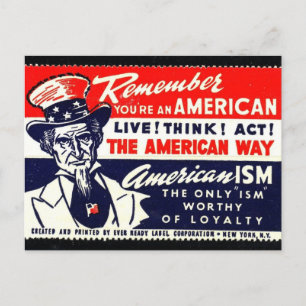 Cartão Postal Cartão-postal com gráfico de safra