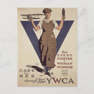 Cartão Postal Cartão-postal com Impressão de Poster de Propagand