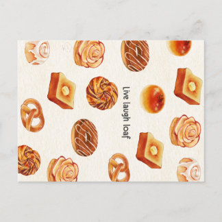Cartão Postal Cartão-postal com pão