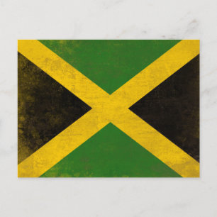 Cartão Postal Cartão-postal com Sinalizador Sujo da Jamaica