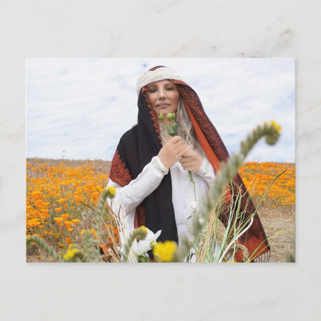 Cartão Postal Cartão-postal com ventilador de ópio (Frente)