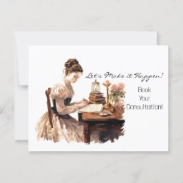 Cartão Postal Cartão-postal comercial para publicidade na empres