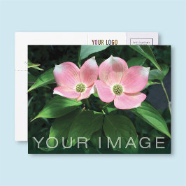 Cartão Postal Cartão-postal comercial personalizado com logotipo