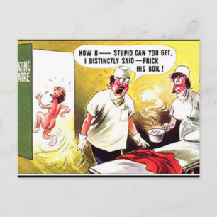 Cartão Postal Cartão-postal Comic Antigo