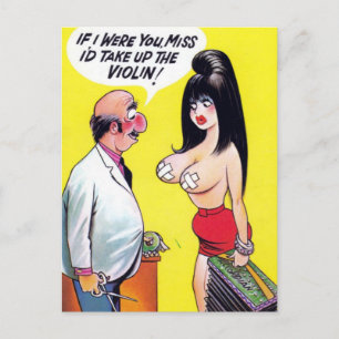 Cartão Postal Cartão-postal Comic Antigo