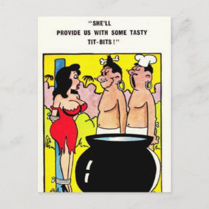 Cartão Postal Cartão-postal Comic Antigo