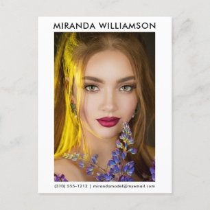 Cartão Postal Cartão-postal Comp Fotográfico do Ator 1