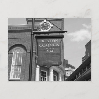 Cartão Postal Cartão-postal comum de Boston