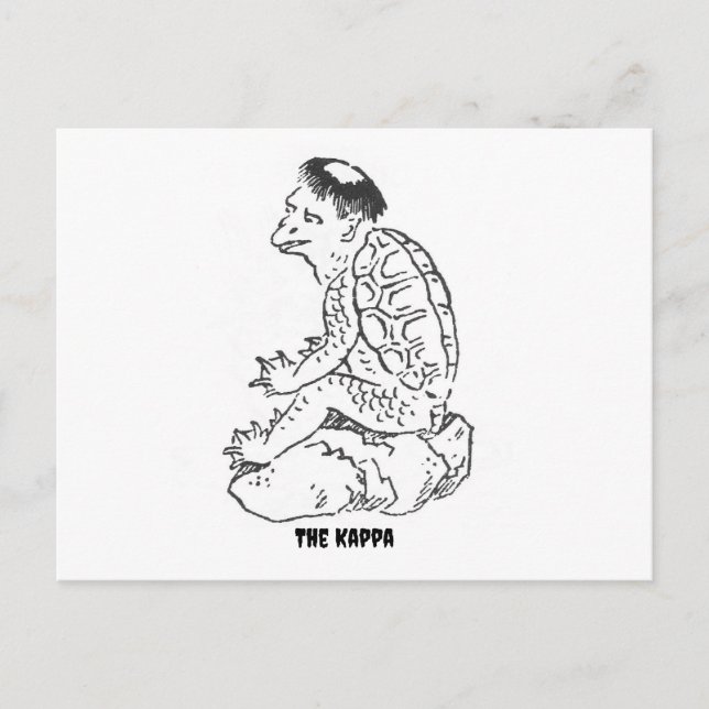 Cartão Postal Cartão-postal Cryptid da Kappa (Frente)