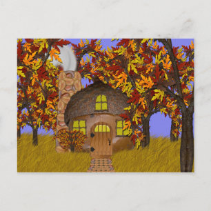 Cartão Postal Cartão-postal da ACORN FAERN COTTAGE
