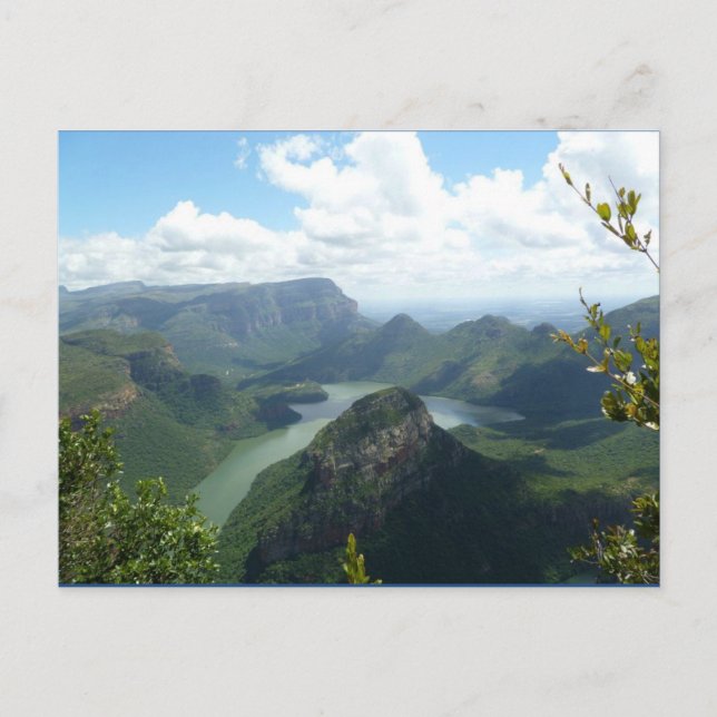 Cartão Postal Cartão-postal da África do Sul (Frente)